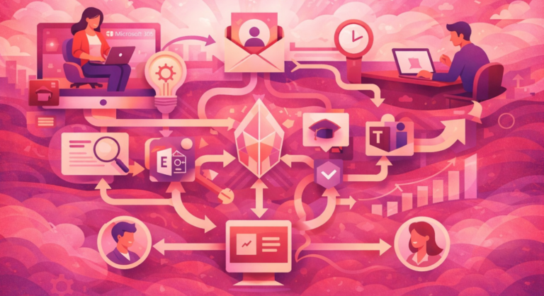 Learning in the Flow of Work (LIFOW) : apprendre dans le flux de travail avec Microsoft 365